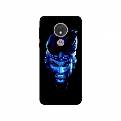 Husa personalizata tip carcasa HQPrint pentru Motorola Moto G7, model Blue King, multicolor, S1D1M0305