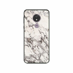 Husa personalizata tip carcasa HQPrint pentru Motorola Moto G7, model White Marble, multicolor, S1D1M0325