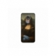 Husa personalizata tip carcasa HQPrint pentru Motorola Moto G7, model Covid Mona Lisa, multicolor, S1D1M0327