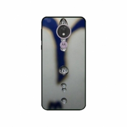 Husa personalizata tip carcasa HQPrint pentru Motorola Moto G7, model Droplets, multicolor, S1D1M0353