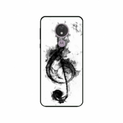 Husa personalizata tip carcasa HQPrint pentru Motorola Moto G7, model Song Notes, multicolor, S1D1M0357