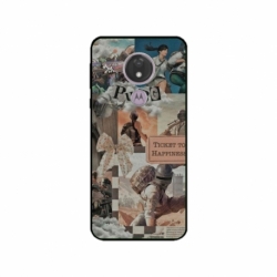 Husa personalizata tip carcasa HQPrint pentru Motorola Moto G7, model PUBG 2, multicolor, S1D1M0363