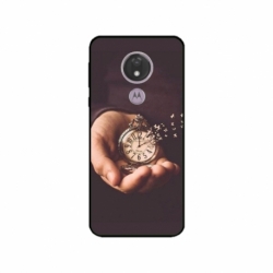 Husa personalizata tip carcasa HQPrint pentru Motorola Moto G7, model Time Flies 1, multicolor, S1D1M0364