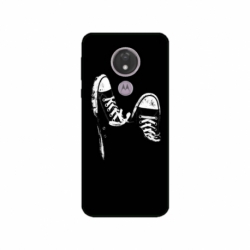 Husa personalizata tip carcasa HQPrint pentru Motorola Moto G7, model Sneakers, multicolor, S1D1M0381