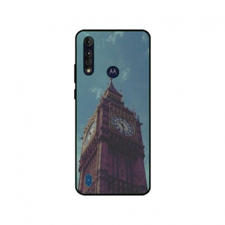 Husa personalizata tip carcasa HQPrint pentru Motorola Moto G8 Power Lite, model Big Ben 1, multicolor, S1D1M0013