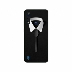 Husa personalizata tip carcasa HQPrint pentru Motorola Moto G8 Power Lite, model Mr Fancy, multicolor, S1D1M0036