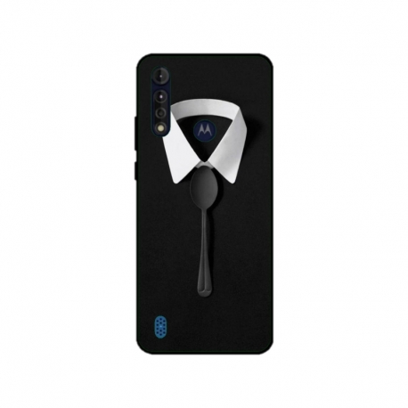 Husa personalizata tip carcasa HQPrint pentru Motorola Moto G8 Power Lite, model Mr Fancy, multicolor, S1D1M0036