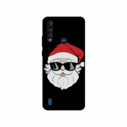 Husa personalizata tip carcasa HQPrint pentru Motorola Moto G8 Power Lite, model Cool Santa, multicolor, S1D1M0046