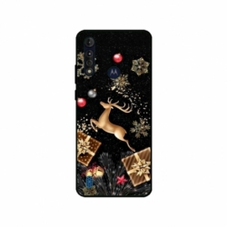 Husa personalizata tip carcasa HQPrint pentru Motorola Moto G8 Power Lite, model Reindeer 2, multicolor, S1D1M0052