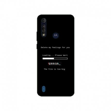 Husa personalizata tip carcasa HQPrint pentru Motorola Moto G8 Power Lite, model Delete Feelings, multicolor, S1D1M0069