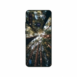 Husa personalizata tip carcasa HQPrint pentru Motorola Moto G8 Power Lite, model Tree perspective, multicolor, S1D1M0079