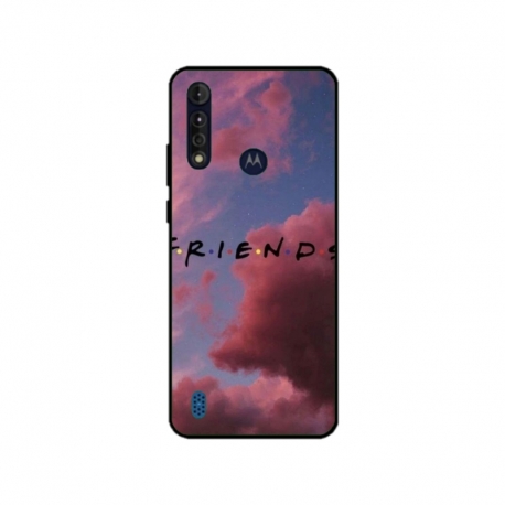 Husa personalizata tip carcasa HQPrint pentru Motorola Moto G8 Power Lite, model FRIENDS 2, multicolor, S1D1M0082