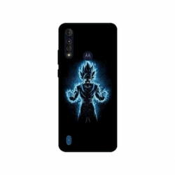 Husa personalizata tip carcasa HQPrint pentru Motorola Moto G8 Power Lite, model Goku, multicolor, S1D1M0087