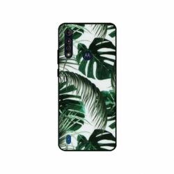 Husa personalizata tip carcasa HQPrint pentru Motorola Moto G8 Power Lite, model Leaf Design 3, multicolor, S1D1M0088