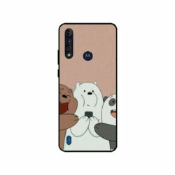 Husa personalizata tip carcasa HQPrint pentru Motorola Moto G8 Power Lite, model Bears 2, multicolor, S1D1M0089