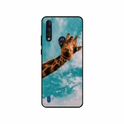 Husa personalizata tip carcasa HQPrint pentru Motorola Moto G8 Power Lite, model Giraffe 2, multicolor, S1D1M0096