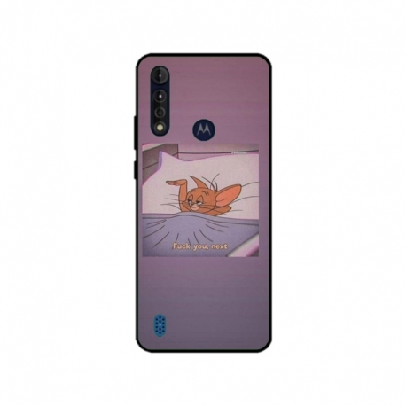 Husa personalizata tip carcasa HQPrint pentru Motorola Moto G8 Power Lite, model Jerry 1, multicolor, S1D1M0104