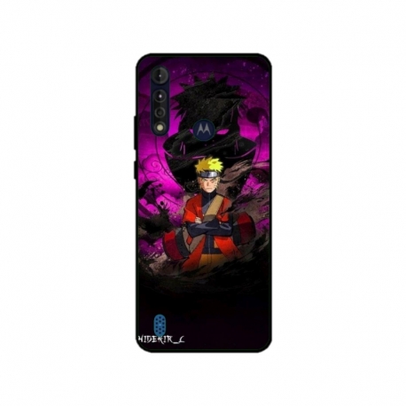 Husa personalizata tip carcasa HQPrint pentru Motorola Moto G8 Power Lite, model Naruto 1, multicolor, S1D1M0132