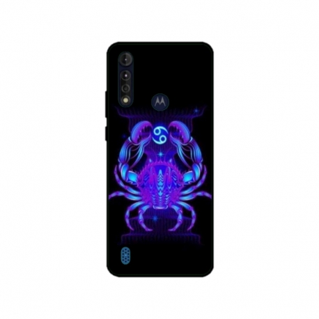 Husa personalizata tip carcasa HQPrint pentru Motorola Moto G8 Power Lite, model Cancer, multicolor, S1D1M0147