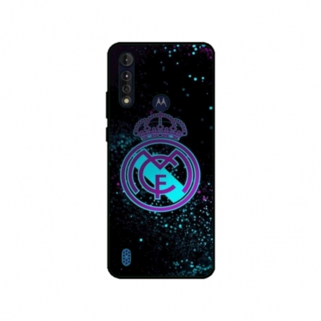 Husa personalizata tip carcasa HQPrint pentru Motorola Moto G8 Power Lite, model Real Madrid 1, multicolor, S1D1M0153