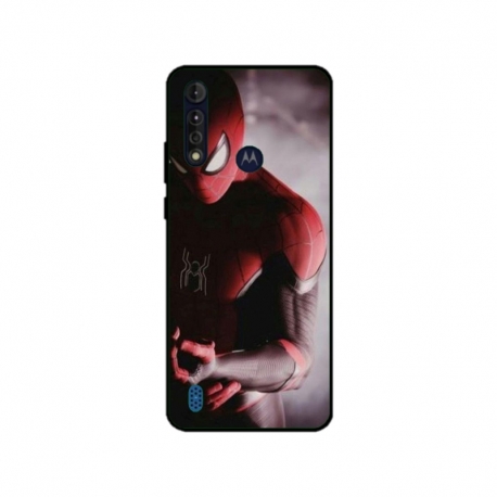 Husa personalizata tip carcasa HQPrint pentru Motorola Moto G8 Power Lite, model Spiderman 6, multicolor, S1D1M0172