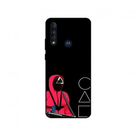 Husa personalizata tip carcasa HQPrint pentru Motorola Moto G8 Power Lite, model Squid Game 5, multicolor, S1D1M0177