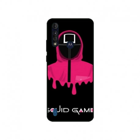 Husa personalizata tip carcasa HQPrint pentru Motorola Moto G8 Power Lite, model Squid Game 7, multicolor, S1D1M0179