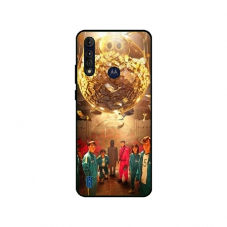 Husa personalizata tip carcasa HQPrint pentru Motorola Moto G8 Power Lite, model Squid Game 11, multicolor, S1D1M0183