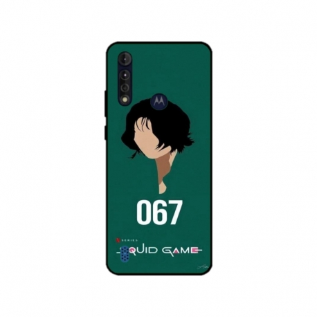 Husa personalizata tip carcasa HQPrint pentru Motorola Moto G8 Power Lite, model Squid Game 16, multicolor, S1D1M0188