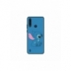 Husa personalizata tip carcasa HQPrint pentru Motorola Moto G8 Power Lite, model Blue Stich, multicolor, S1D1M0192