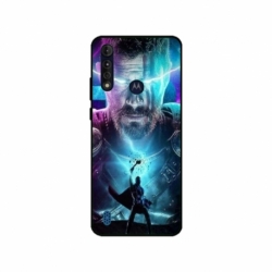 Husa personalizata tip carcasa HQPrint pentru Motorola Moto G8 Power Lite, model Thor 1, multicolor, S1D1M0201