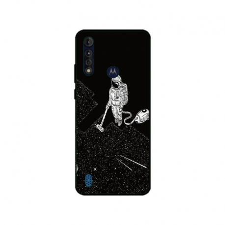 Husa personalizata tip carcasa HQPrint pentru Motorola Moto G8, model Vacuum of Space, multicolor, S1D1M0007