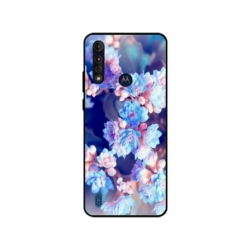 Husa personalizata tip carcasa HQPrint pentru Motorola Moto G8, model Flowers 2, multicolor, S1D1M0038