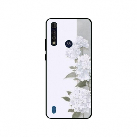 Husa personalizata tip carcasa HQPrint pentru Motorola Moto G8 Power Lite, model Flowers 16, multicolor, S1D1M0217