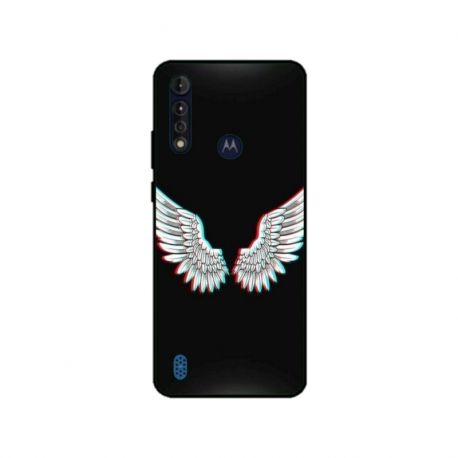 Husa personalizata tip carcasa HQPrint pentru Motorola Moto G8 Power Lite, model Angel, multicolor, S1D1M0219