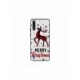 Husa personalizata tip carcasa HQPrint pentru Motorola Moto G8, model Merry Christmas Reindeer 1, multicolor, S1D1M0049