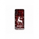 Husa personalizata tip carcasa HQPrint pentru Motorola Moto G8, model Merry Christmas Reindeer 2, multicolor, S1D1M0050
