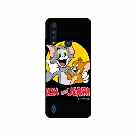 Husa personalizata tip carcasa HQPrint pentru Motorola Moto G8 Power Lite, model Tom and Jerry 4, multicolor, S1D1M0226