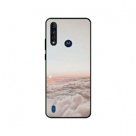 Husa personalizata tip carcasa HQPrint pentru Motorola Moto G8, model Sky, multicolor, S1D1M0061