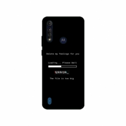 Husa personalizata tip carcasa HQPrint pentru Motorola Moto G8, model Delete Feelings, multicolor, S1D1M0069