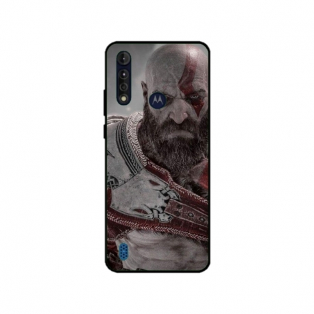 Husa personalizata tip carcasa HQPrint pentru Motorola Moto G8, model God of War 2, multicolor, S1D1M0081