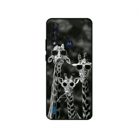 Husa personalizata tip carcasa HQPrint pentru Motorola Moto G8, model Zebra 1, multicolor, S1D1M0086