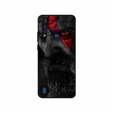 Husa personalizata tip carcasa HQPrint pentru Motorola Moto G8, model God of War 3, multicolor, S1D1M0111