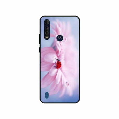 Husa personalizata tip carcasa HQPrint pentru Motorola Moto G8, model Flowers 5, multicolor, S1D1M0114