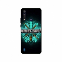 Husa personalizata tip carcasa HQPrint pentru Motorola Moto G8, model Minecraft 2, multicolor, S1D1M0126