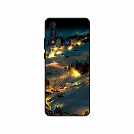 Husa personalizata tip carcasa HQPrint pentru Motorola Moto G8, model Nice View 6, multicolor, S1D1M0128