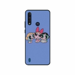 Husa personalizata tip carcasa HQPrint pentru Motorola Moto G8, model Powerpuff Girls, multicolor, S1D1M0135