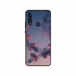 Husa personalizata tip carcasa HQPrint pentru Motorola Moto G8, model Moody Sky, multicolor, S1D1M0146