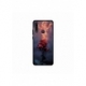Husa personalizata tip carcasa HQPrint pentru Motorola Moto G8, model Fire Rose, multicolor, S1D1M0158