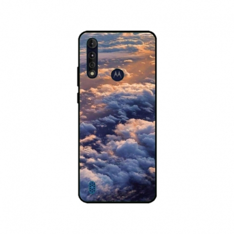 Husa personalizata tip carcasa HQPrint pentru Motorola Moto G8 Power Lite, model Beautiful Sky, multicolor, S1D1M0277